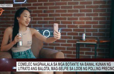 COMELEC nagpaalala sa mga botante na bawal kunan ng litrato ang balota, mag-selfie sa loob ng polling precincts