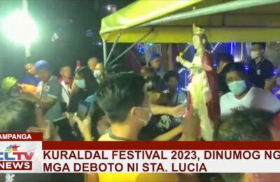 Kuraldal Festival 2023, dinumog ng mga deboto ni Sta. Lucia