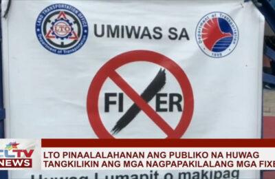 LTO nagbabala sa publiko na huwag tangkilikin ang mga nagpapakilalang mga fixer