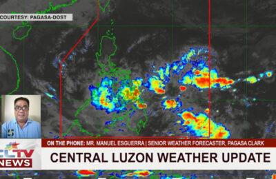 Central Luzon Weather Update – January 12, 2023