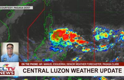 Central Luzon Weather Update – January 13, 2023