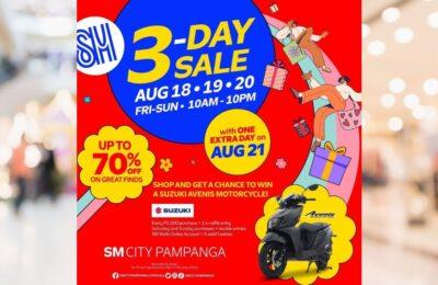 Unbeatable Deals Await at SM City Pampanga’s 3-Day Sale