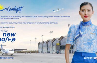 Sunlight Air’s inaugural flight from Clark International Airport takes off