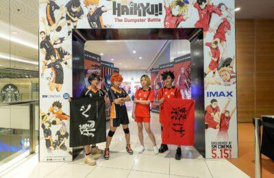 Watch and Experience the Haikyuu Fever Exclusively only at SM Cinema