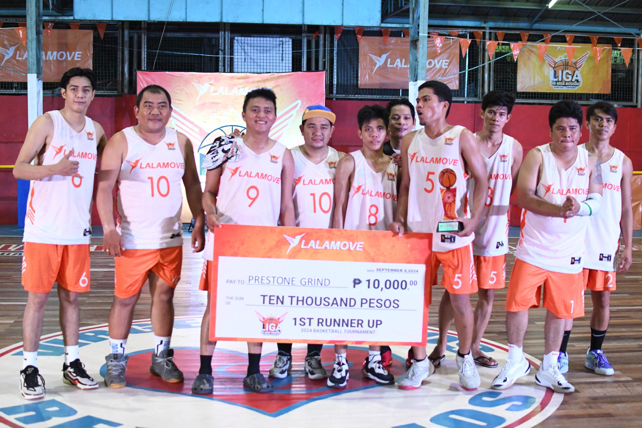 Lalamove puts the spotlight on Kapampangan partner drivers, honors their achievements in Liga ng mga Bossing Basketball