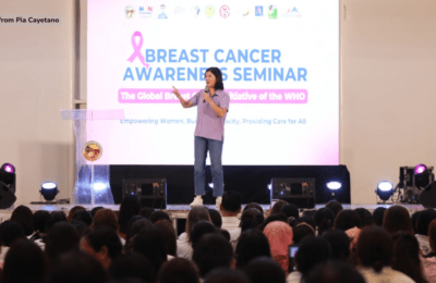 Sin tax champion Sen. Pia Cayetano, isinulong ang kahalagahan ng dagdag pondo sa healthcare sa pagdiriwang ng Breast Cancer Awareness Month