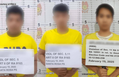 Enforcer at trike driver, nahulihan ng ₱340-K halaga ng shabu; marijuana at LSD, nakumpiska sa rider na tumakas sa Comelec checkpoint