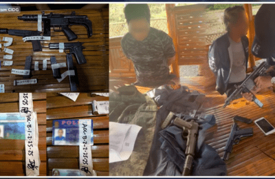 2 gun-for-hire suspects na nagpapanggap na pulis at sundalo, arestado