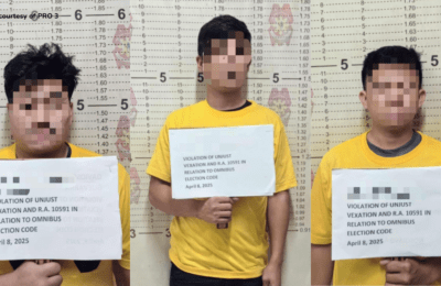 4 na sundalo sa Pampanga, kalaboso dahil sa paglabag sa election gun ban