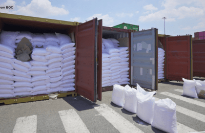 ₱28.7-M halaga ng misdeclared sugar products, nasabat sa Port of Subic