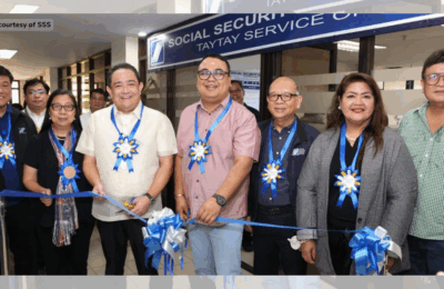 SSS opens newly relocated service office in Taytay, Rizal