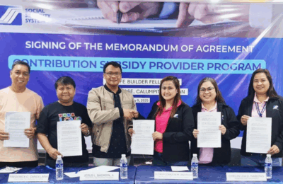 Life Builder Fellowship to subsidize the SSS contributions of church volunteers