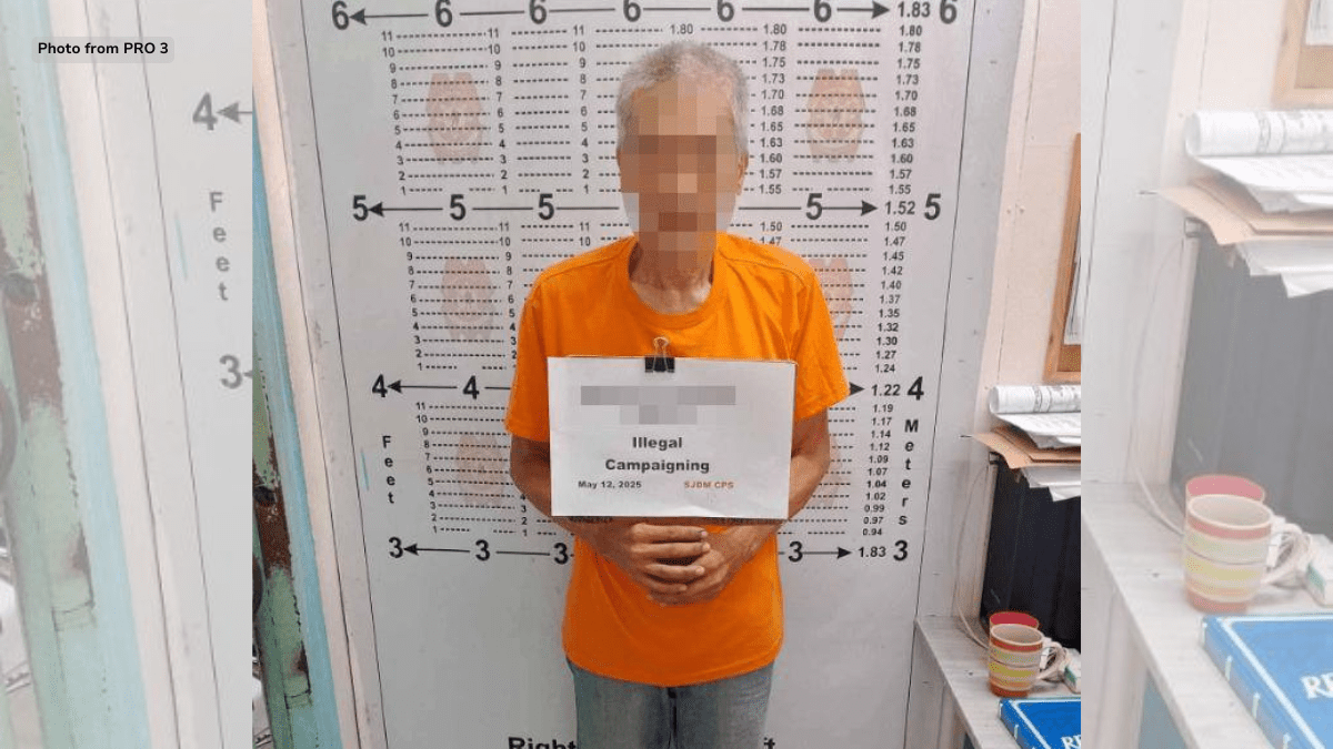 Driver, nasakote dahil sa umano’y pamimigay ng pagkain sa mga botante