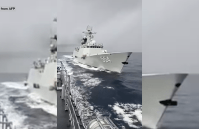 China Coast Guard, muling pinuntirya ang Bajo de Masinloc