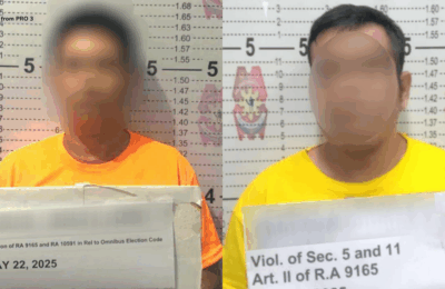 ₱1.3-M na halaga ng shabu, isang baril, nasabat sa Pampanga at Bulacan