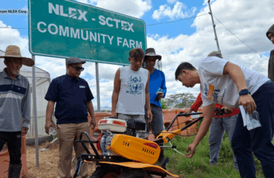 Food security at kabuhayan, isinusulong ng NLEX-SCTEX Community Farm para sa mga magsasaka