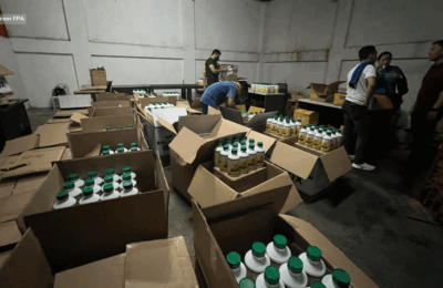 ₱4-M halaga ng counterfeit pesticide at fertilizer, nasabat sa Maynila