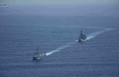 Chinese Navy vessels, namataan sa West Philippine Sea kasabay ng joint patrol ng Pilipinas at Japan