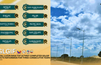 10 LGUs sa Central Luzon, kinilala para sa early completion ng SGLG projects