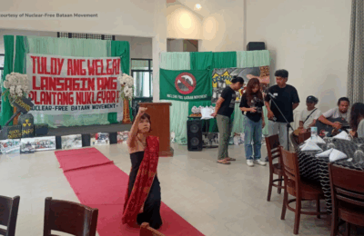 Anti-nuclear movement renews intergenerational fight on 40th Anniversary of the 1985 Welgang Bayan against the Bataan Nuclear Power Plant