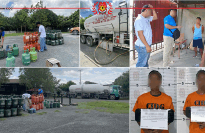 Higit ₱6-M ng umano’y illegal LPG products, nasamsam ng CIDG sa Angeles City