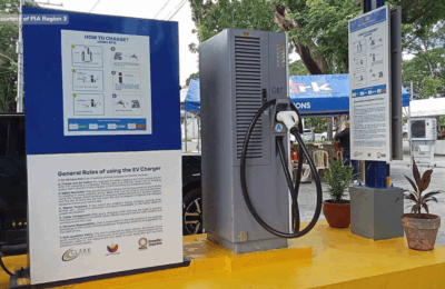 DOE, CDC pilot EV charging station to make Clark ‘Greener’