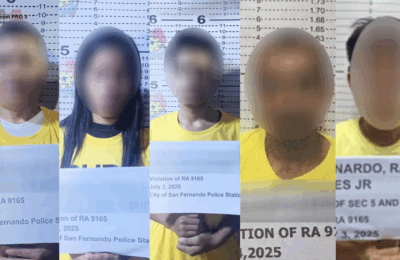 ₱1.39-M halaga ng shabu, nasamsam sa 5 high-value drug suspects sa Central Luzon