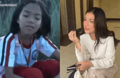 Batang Mika Salamanca, aliw sa social media