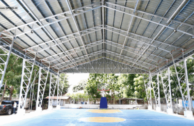 Bagong covered court sa Anao, Tarlac, bukas na para sa mga aktibidad