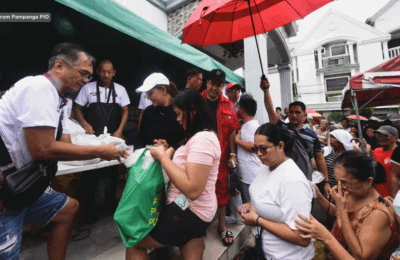 Relief operations sa Pampanga, patuloy