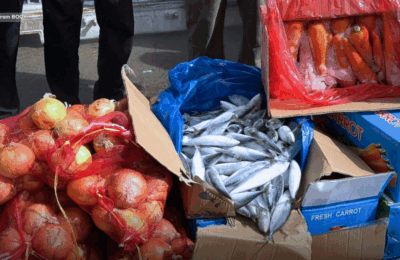 ₱100-M na halaga ng smuggled na gulay at isda, nasabat sa Port of Subic