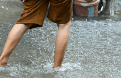40 barangays in Pampanga flooded due to high tide and continuous monsoon rains