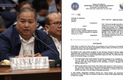 Engr. Alcantara ng Bulacan 1st DEO, guilty sa iba’t ibang admin case: DPWH