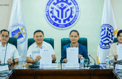 TESDA at DepEd, nagsanib-pwersa para sa mas mabilis na serbisyo sa SHS-TVL students