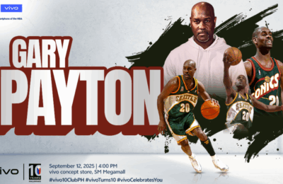 Meet NBA Legend Gary Payton live in Manila with vivo