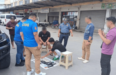 PCG member, timbog sa pagbebenta ng loose firearms sa Pampanga