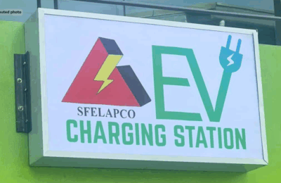 Free EV charging, available na sa SFELAPCO Main Office
