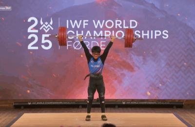 Pinoy lifter Albert Delos Santos, nagmarka ng bagong junior world record sa Norway