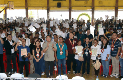 Higit 900 farmers sa Nueva Ecija, nakatanggap ng Certificate of Condonation mula sa Department of Agrarian Reform