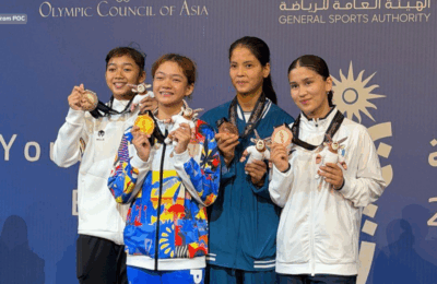 Pencak silat athlete na si Kram Carpio, nakuha ang first gold ng Pinas sa 3rd Asian Youth Games