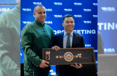 Manny Pacquiao, itinalaga bilang vice president ng International Boxing Association