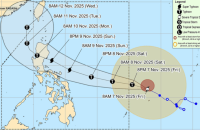 Preemptive evacuation para sa bagyong Uwan, ipinag-utos ng DILG hanggang Nov. 9