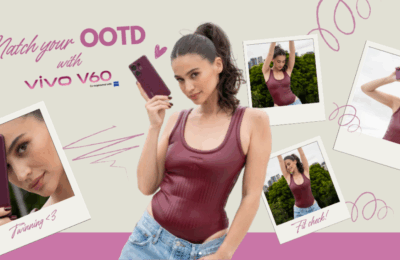 Anne Curtis vibes with vivo V60 in Berry Purple