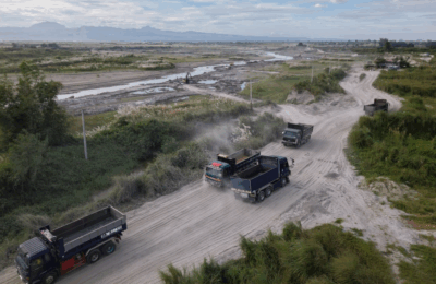 Ilang truckers sa Porac, lumipat ng ibang site kasunod ng isyu sa tax system sa bayan
