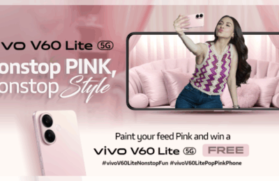 Paint your feed Pink, win vivo V60 Lite