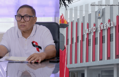 Pangalang ‘Jose Lapid Sports Complex’ sa Angeles City, kinuwestiyon ng AGOS