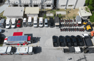 Mga bagong sasakyan ng CSF LGU, gagamitin sa field at emergency ops