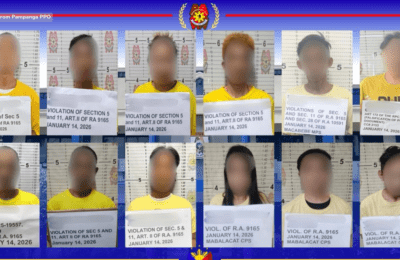 Higit ₱216K halaga ng shabu, nasamsam sa magkakasunod na buy-bust ops sa Pampanga