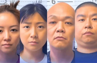 3 Chinese, 1 Japanese national, arestado sa umano’y scam hub sa Angeles City