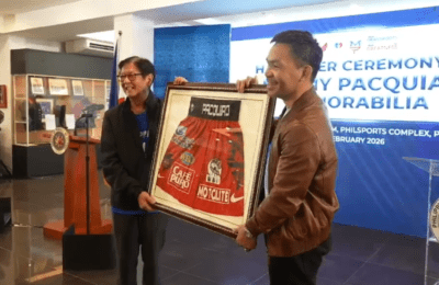 Mga memorabilia ni Pacquiao, nasa National Sports Museum na